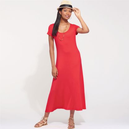 Patron New Look 6597 - Robe longue 2