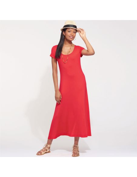 Patron New Look 6597 - Robe longue