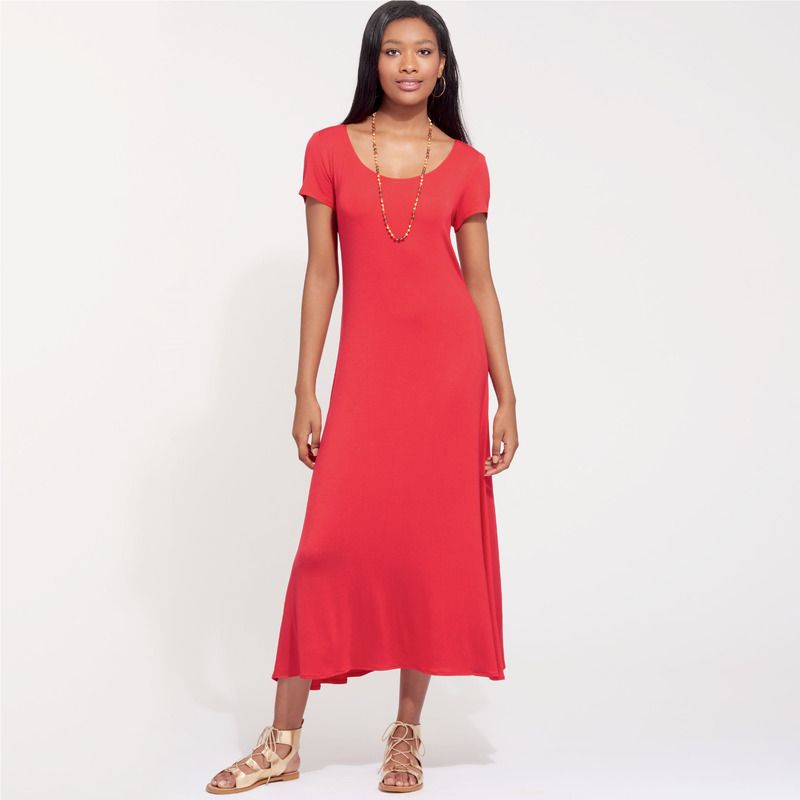 Patron New Look 6597 - Robe longue