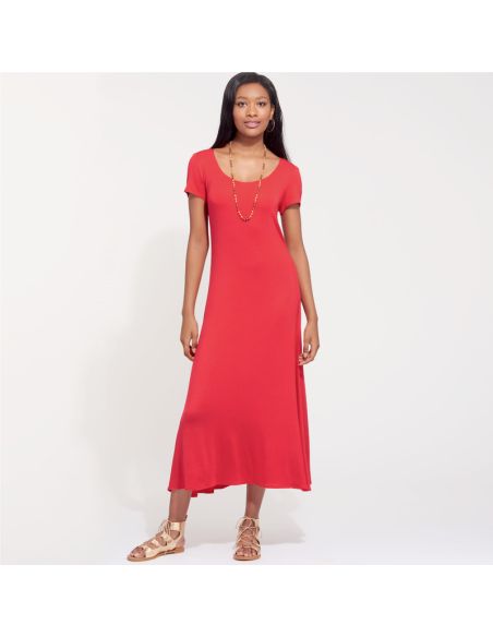 Patron New Look 6597 - Robe longue
