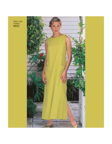 Patron New Look 6602 - Robe