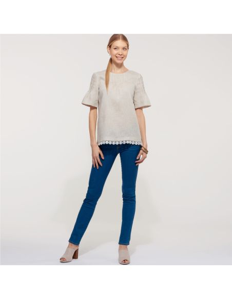 Patron New Look 6604 - Blouse