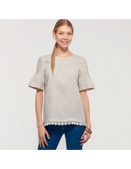 Patron New Look 6604 - Blouse