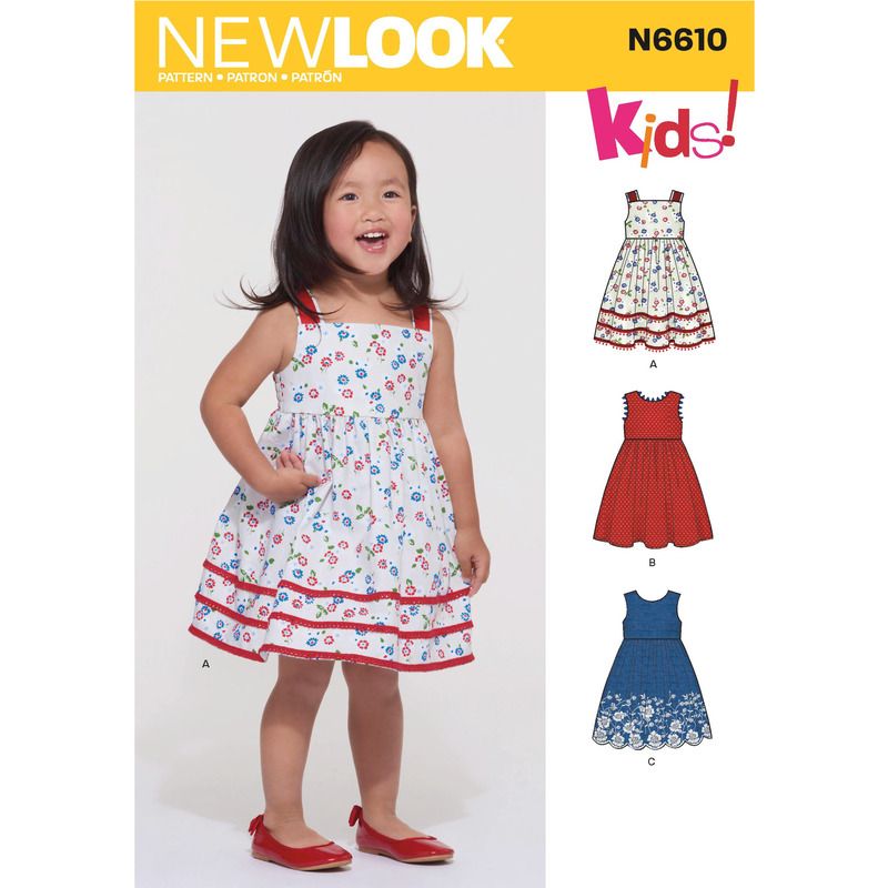 Patron New Look 6610 - Robe d'été