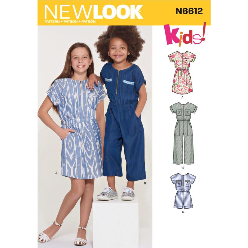 Patron New Look 6612 - Robe