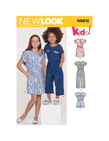 Patron New Look 6612 - Robe