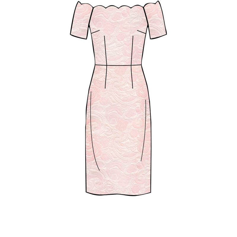 Patron New Look 6615 - Robe