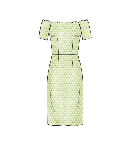 Patron New Look 6615 - Robe