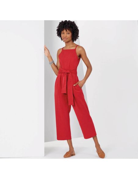 Patron New Look 6616 - Robe et combinaison à bretelles