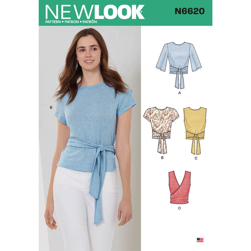 Patron New Look 6620 - Haut