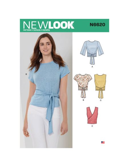 Patron New Look 6620 - Haut