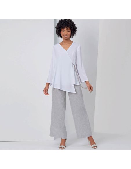 Patron New Look 6625 - Haut et pantalon large