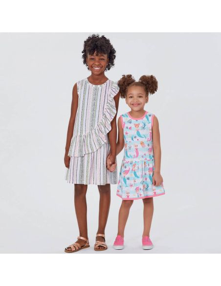 Patron New Look 6630 - Robe à volants