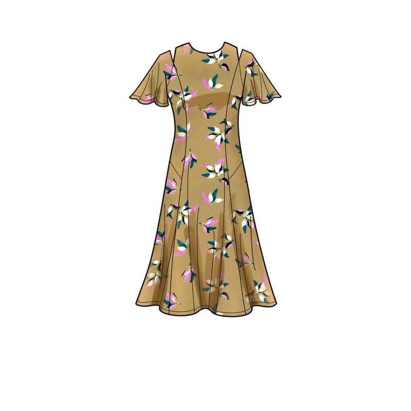 Patron New Look 6652 - Robe