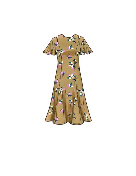 Patron New Look 6652 - Robe