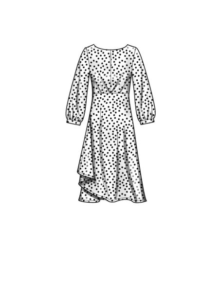 Patron New Look 6655 -Robe