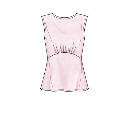 Patron New Look 6656 - Haut 2