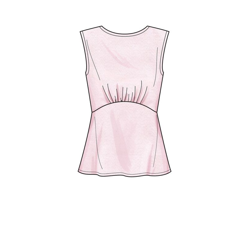 Patron New Look 6656 - Haut