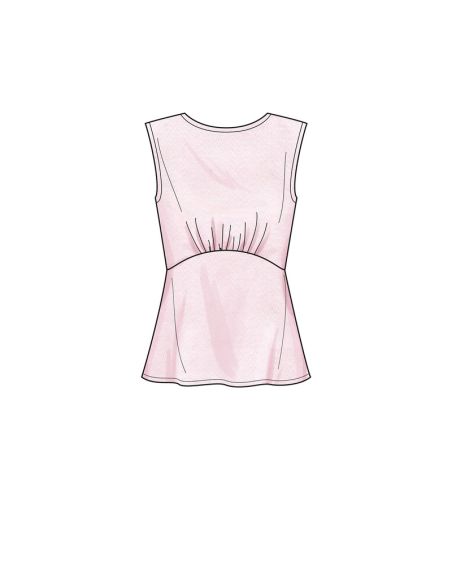 Patron New Look 6656 - Haut