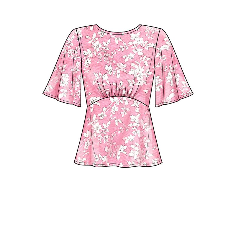 Patron New Look 6656 - Haut