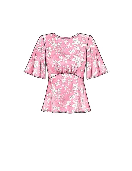 Patron New Look 6656 - Haut