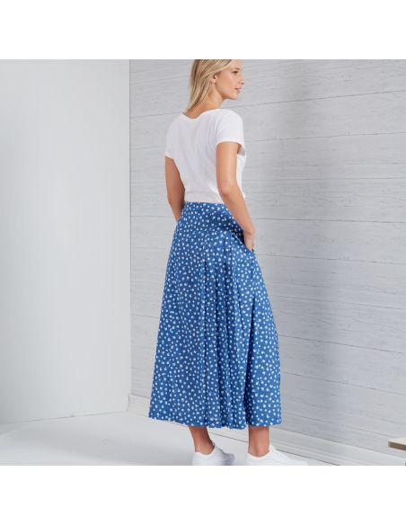 Patron New Look 6659 - Jupe plissée