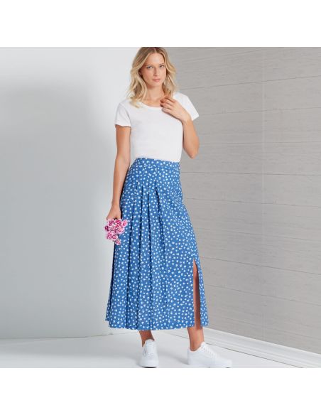 Patron New Look 6659 - Jupe plissée