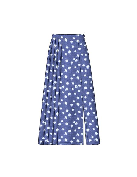 Patron New Look 6659 - Jupe plissée