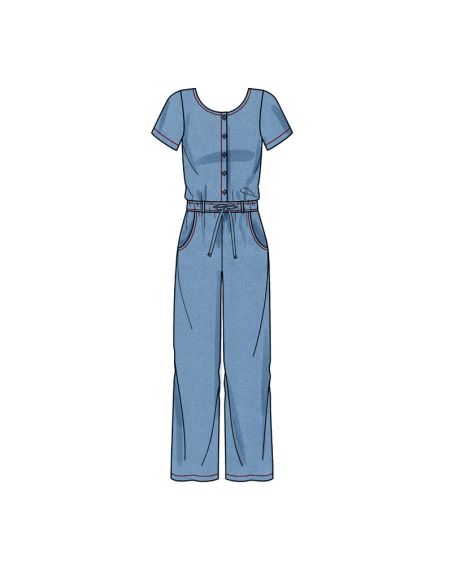 Patron New Look 6661 - Combinaison