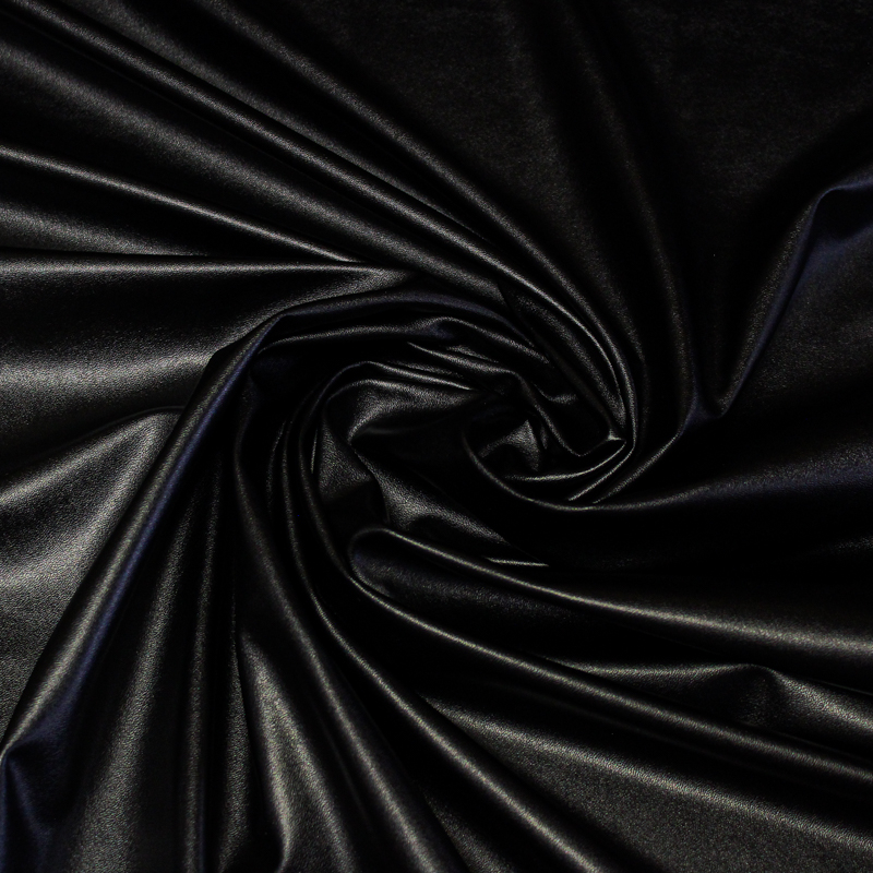 Simili cuir - Noir pyrite