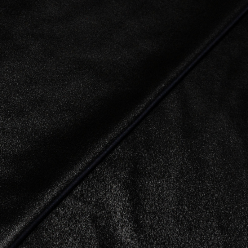 Simili cuir - Noir pyrite