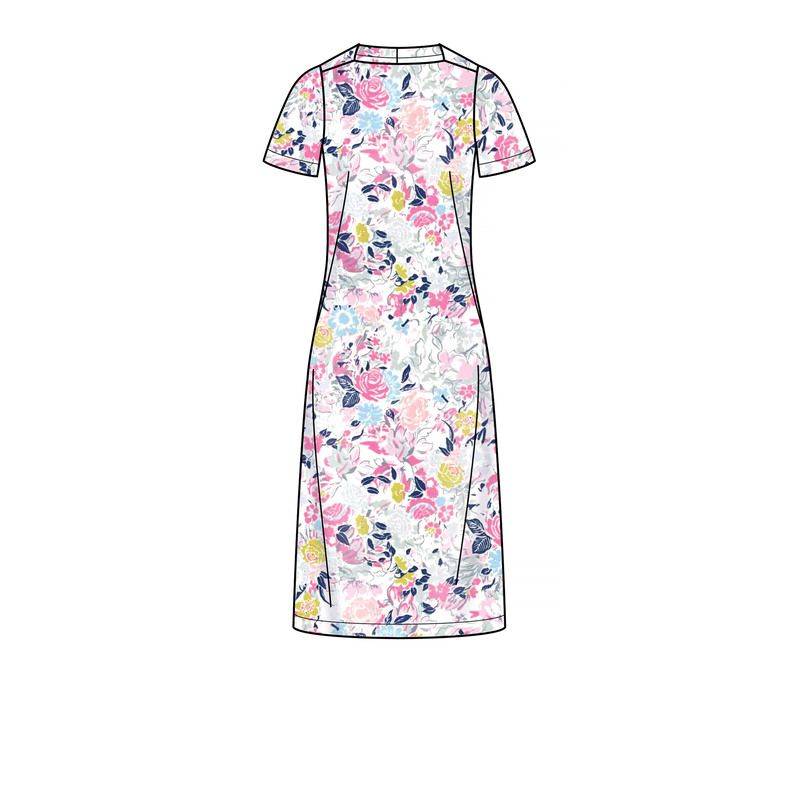 Patron New Look 6667 - Robe droite avec pinces