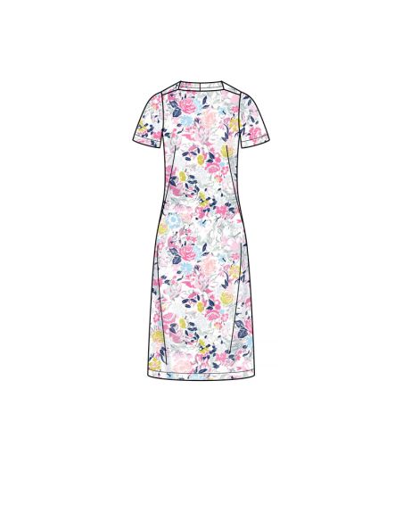 Patron New Look 6667 - Robe droite avec pinces