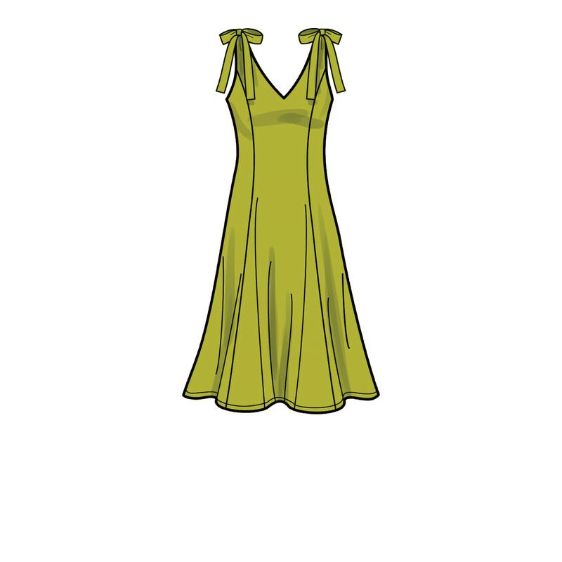 Patron New Look 6669 - Robe couture princesse évasée