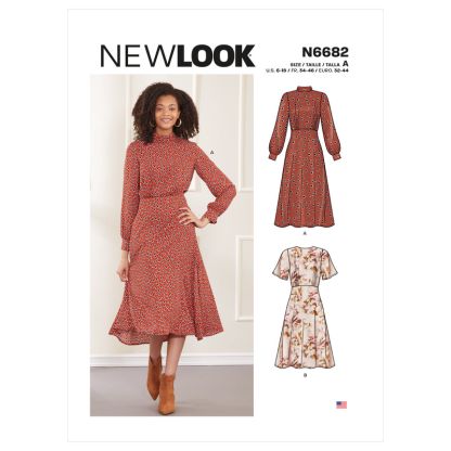 Patron New Look 6682 - Robe