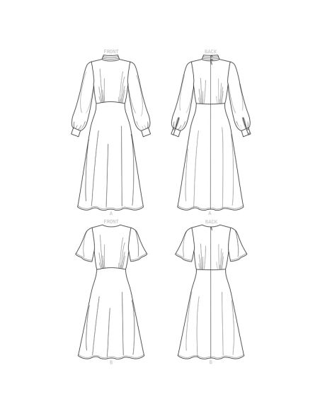 Patron New Look 6682 - Robe