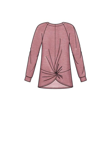 Patron New Look 6689 - Ensemble style Lounge, tunique et pantalon