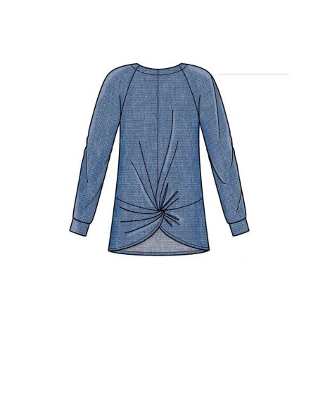 Patron New Look 6689 - Ensemble style Lounge, tunique et pantalon