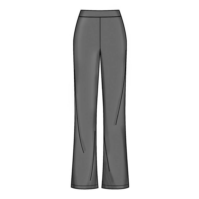 Patron New Look 6689 - Ensemble style Lounge, tunique et pantalon