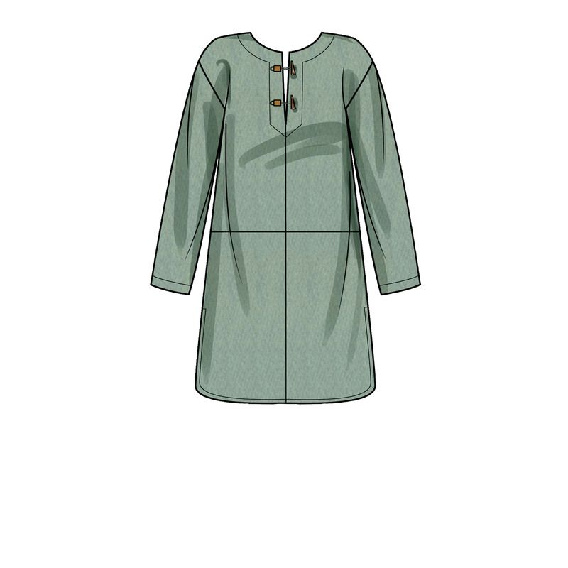 Patron New Look 6706 - Poncho Femme à capuche avec ou sans poches