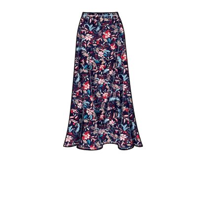 Patron New Look 6710 - Ensemble Femme, Veste zippée et Jupe longue 2