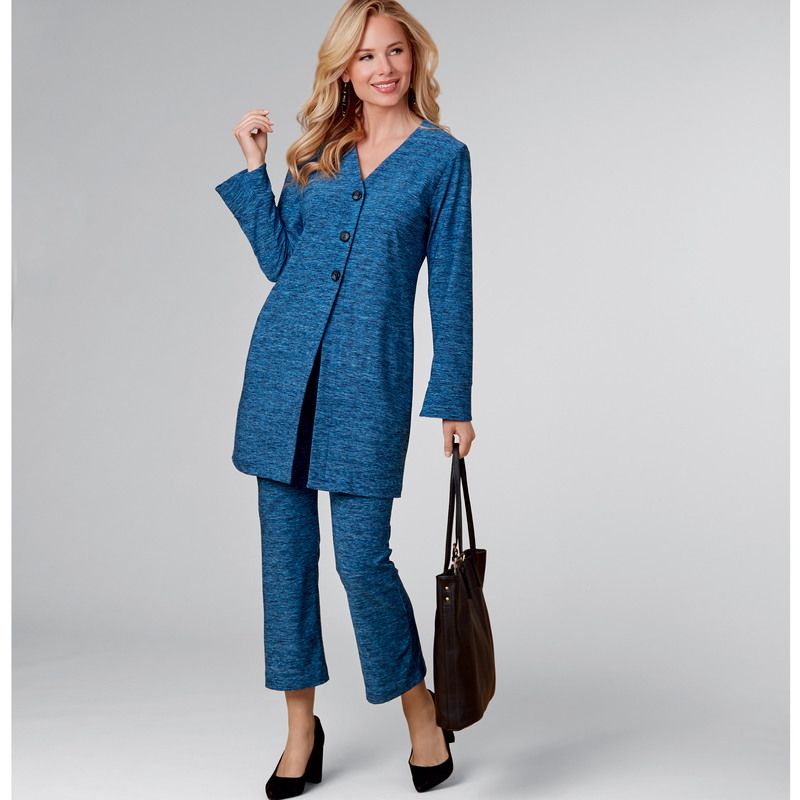 Patron New Look 6711 - Ensemble Femme avec Cardigan et Pantalon