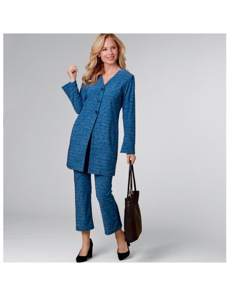 Patron New Look 6711 - Ensemble Femme avec Cardigan et Pantalon