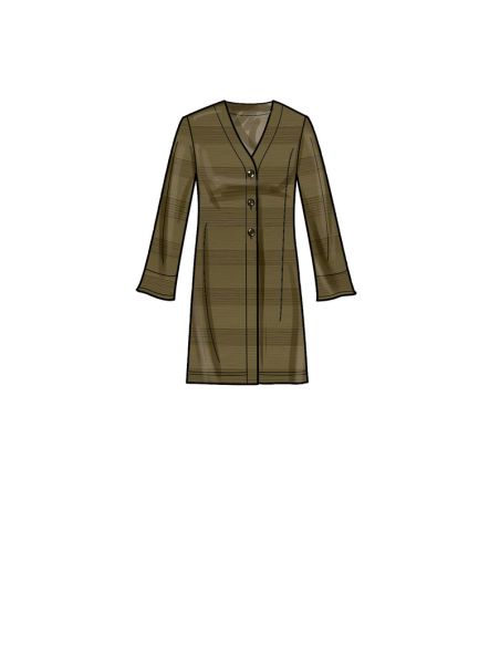 Patron New Look 6711 - Ensemble Femme avec Cardigan et Pantalon