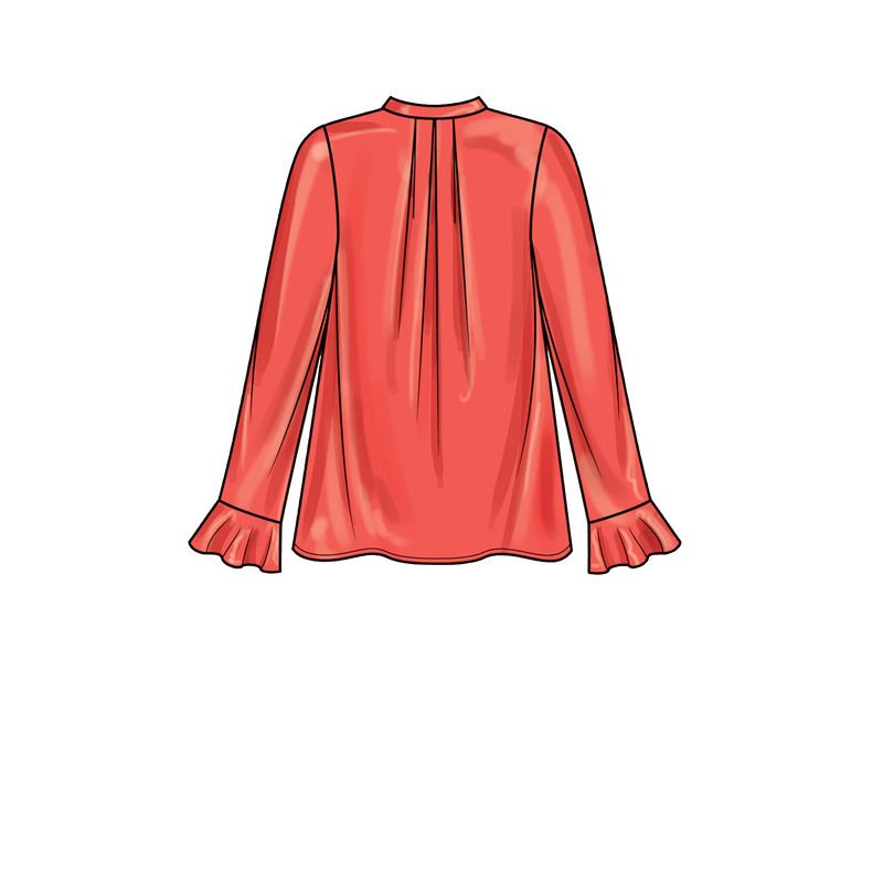 Patron New Look 6712 - Ensemble Femme Top encolure plissée et Pantalon ajusté