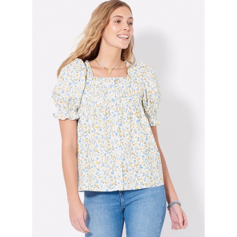 Patron New Look 6719 - Hauts boutonnés