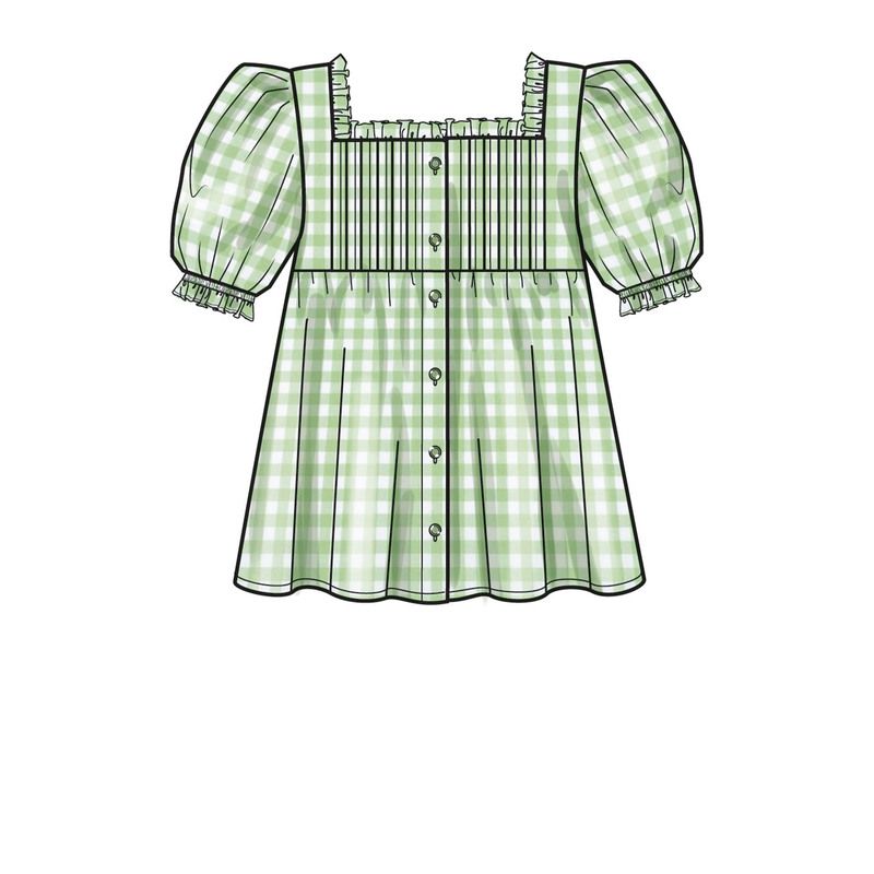 Patron New Look 6719 - Hauts boutonnés