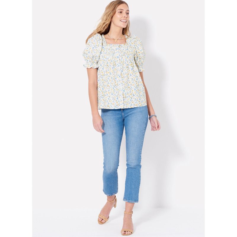 Patron New Look 6719 - Hauts boutonnés