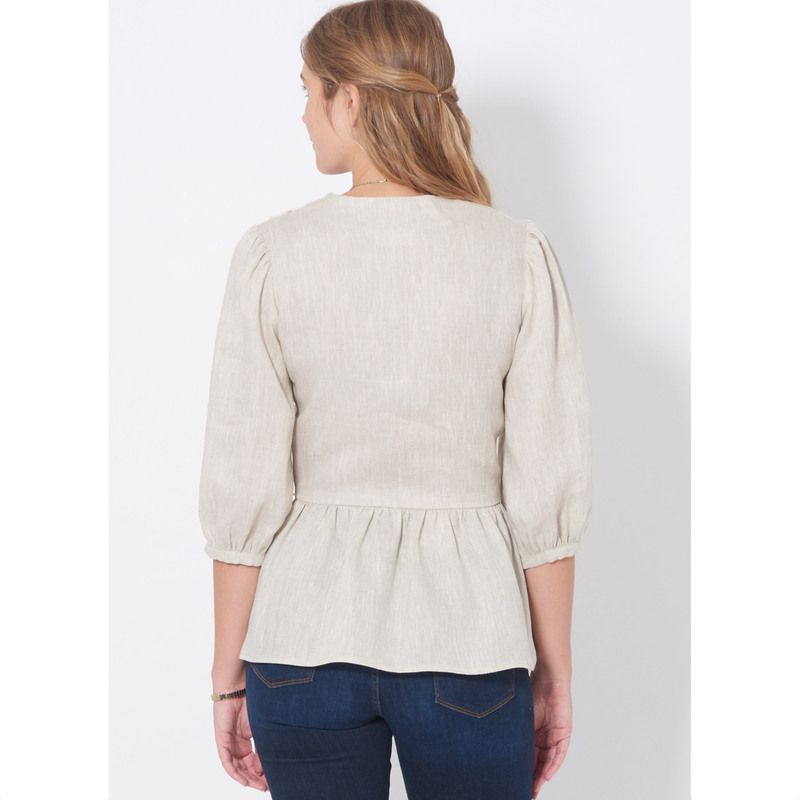 Patron New Look 6720 - Hauts cache-cœur