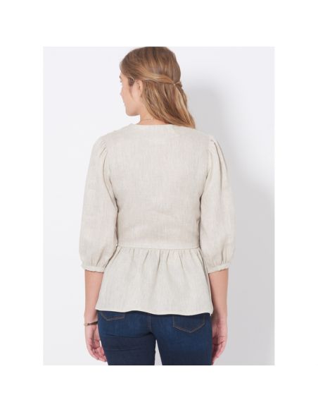 Patron New Look 6720 - Hauts cache-cœur